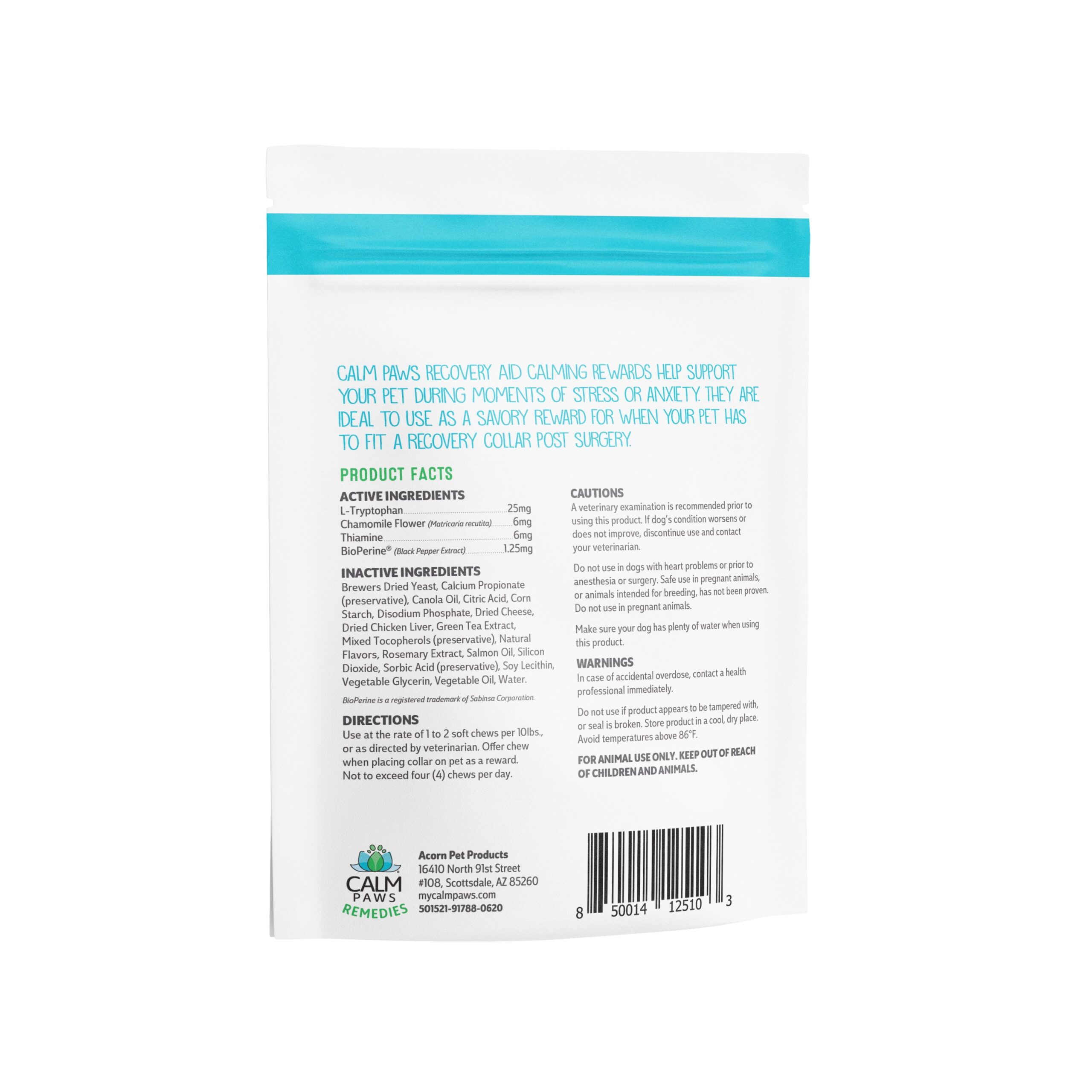 Calm Paws Recovery Aid Calming Reward Soft Chews (100ct) - Image 3