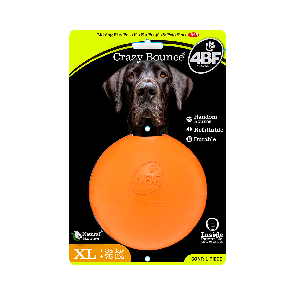 4BF Crazy Bounce Ball XL - 3 Colors - Image 4