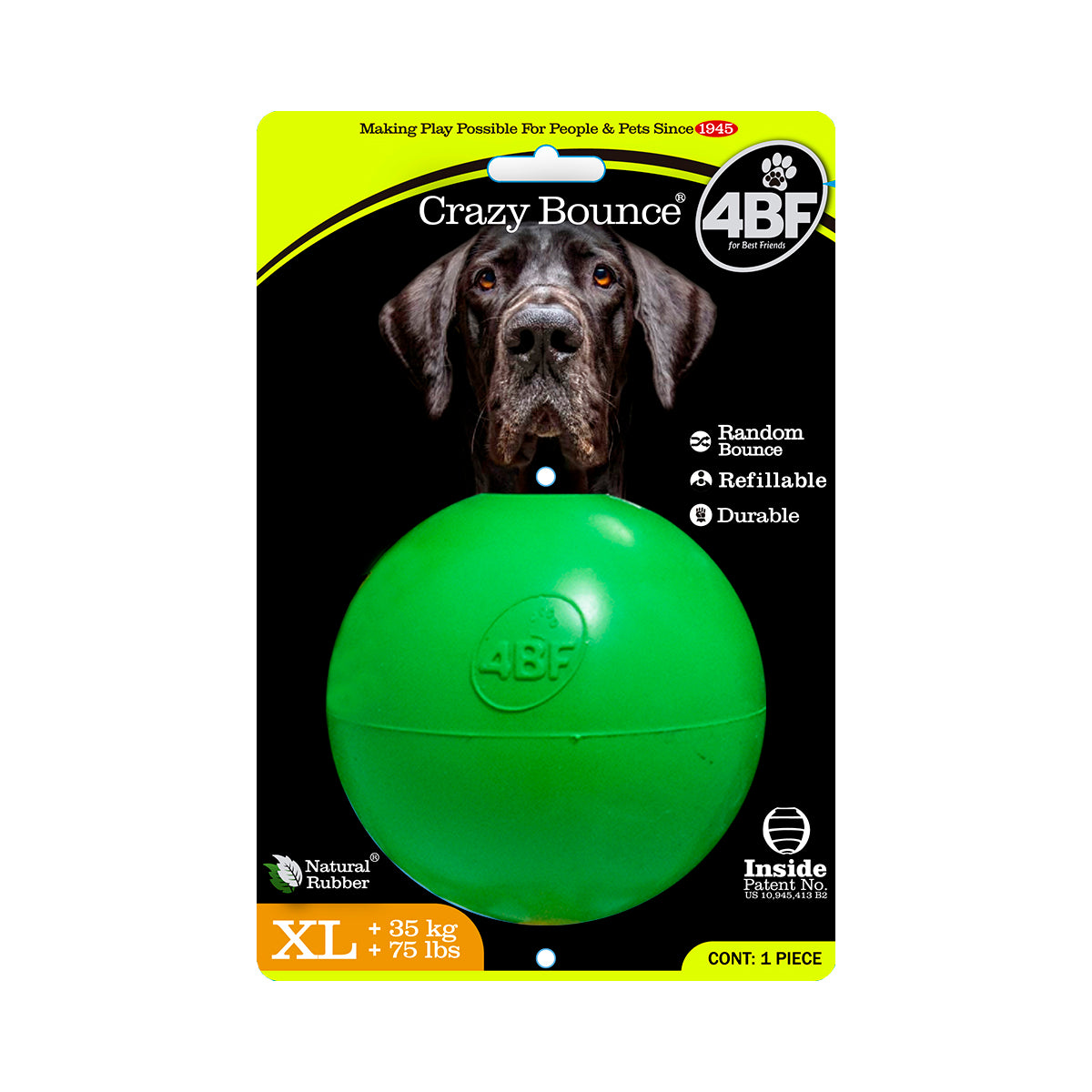 4BF Crazy Bounce Ball XL - 3 Colors - Image 3