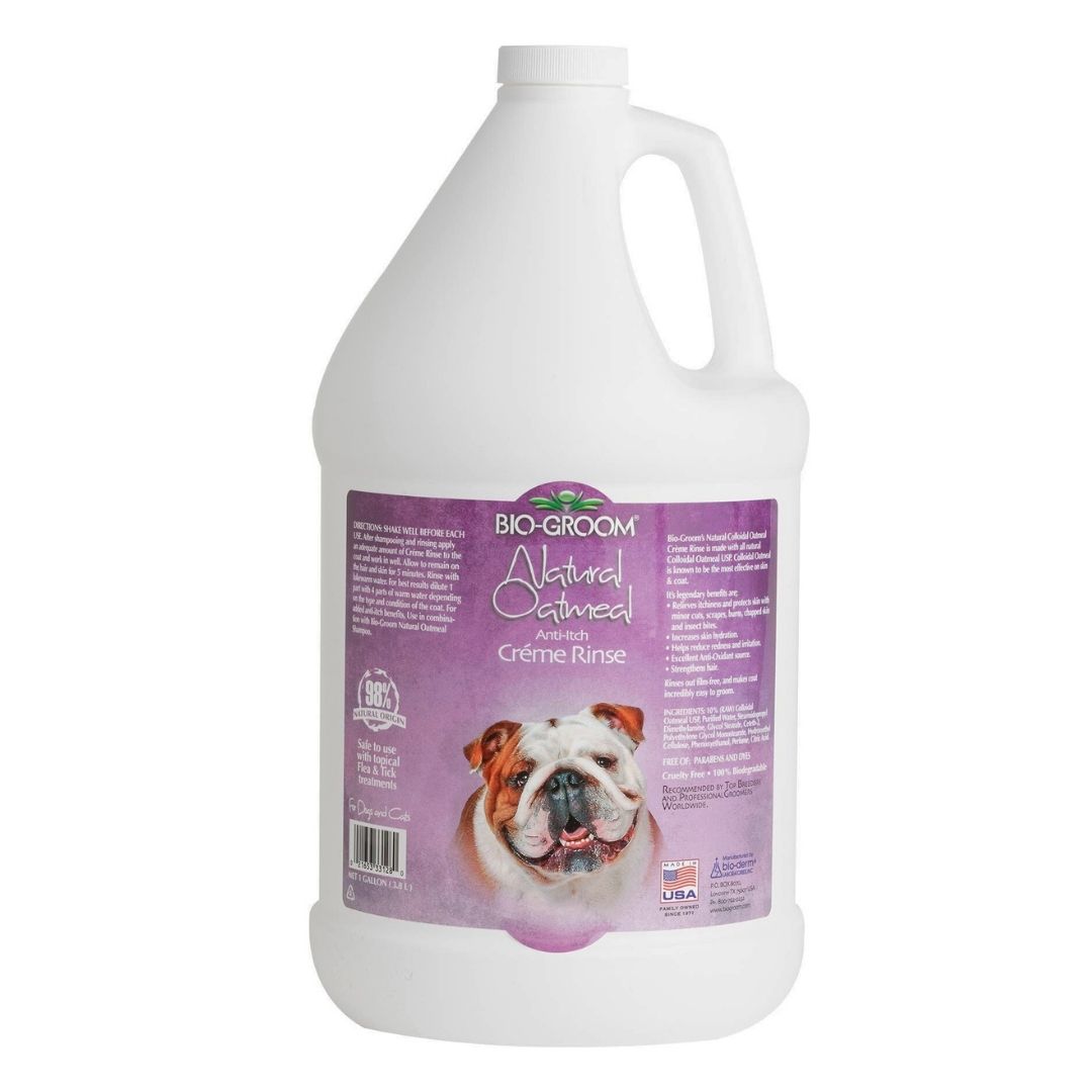 Bio-Groom Natural Oatmeal Soothing Anti-Itch Creme Rinse 1gal