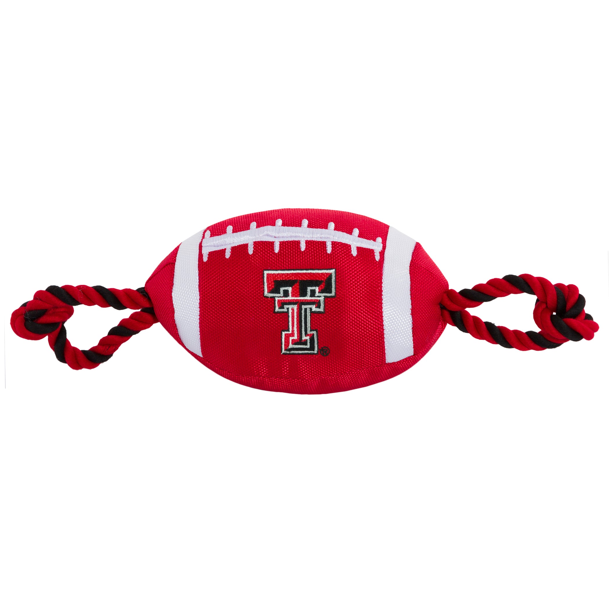 Texas Tech Rope Football Toy
