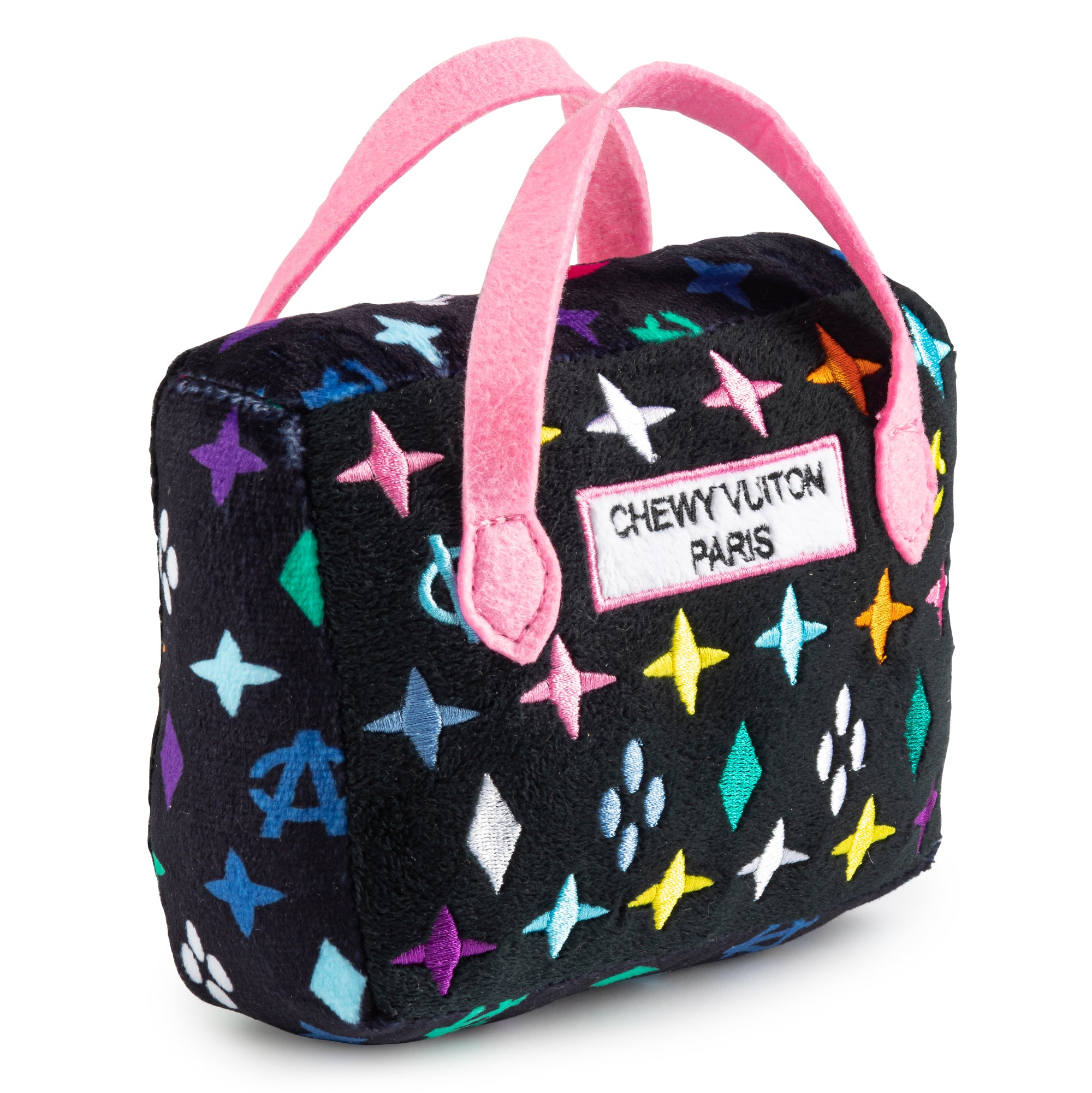 Black Monogram Chewy Vuiton Handbag by Haute Diggity Dog - Image 3