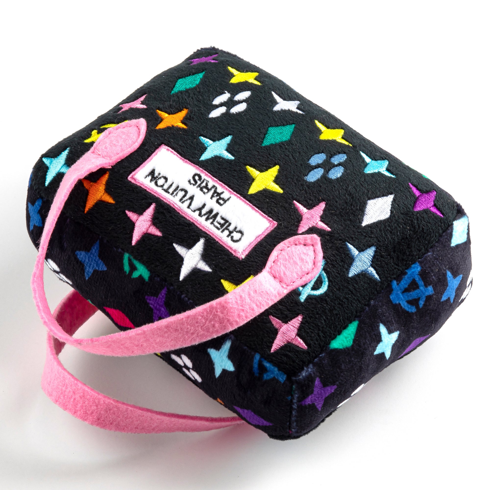 Black Monogram Chewy Vuiton Handbag by Haute Diggity Dog - Image 4