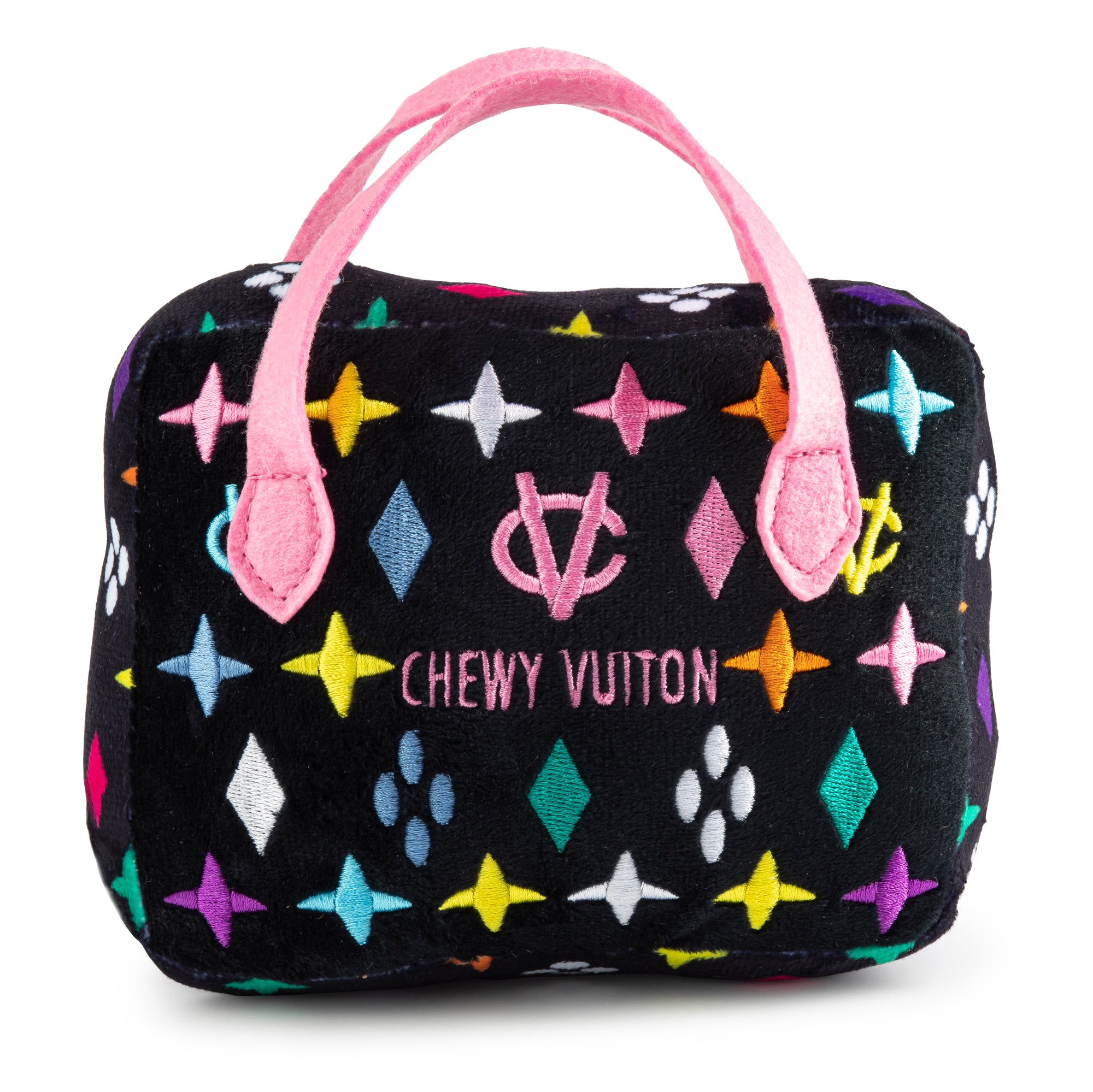 Black Monogram Chewy Vuiton Handbag by Haute Diggity Dog - Image 6