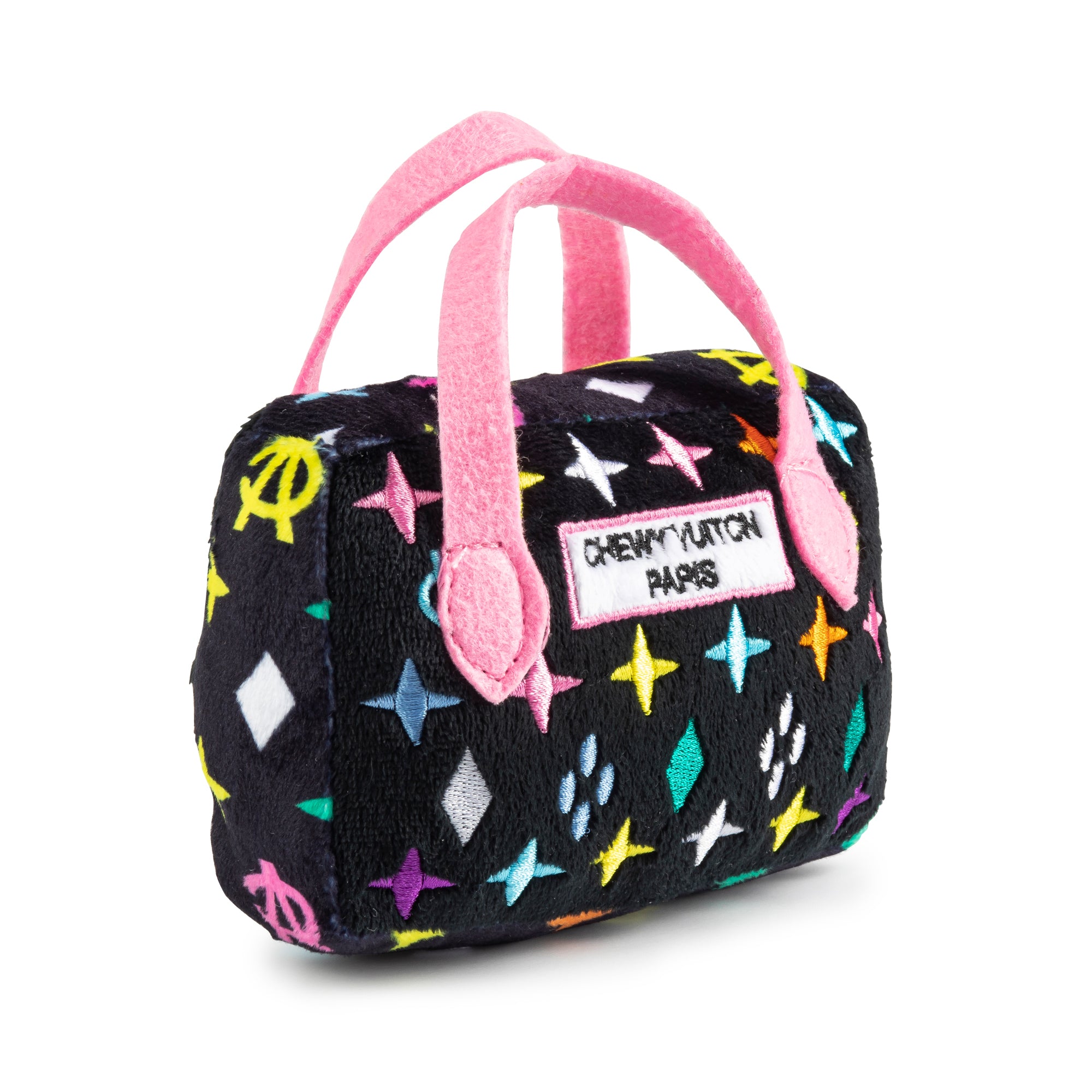 Black Monogram Chewy Vuiton Handbag by Haute Diggity Dog - Image 8