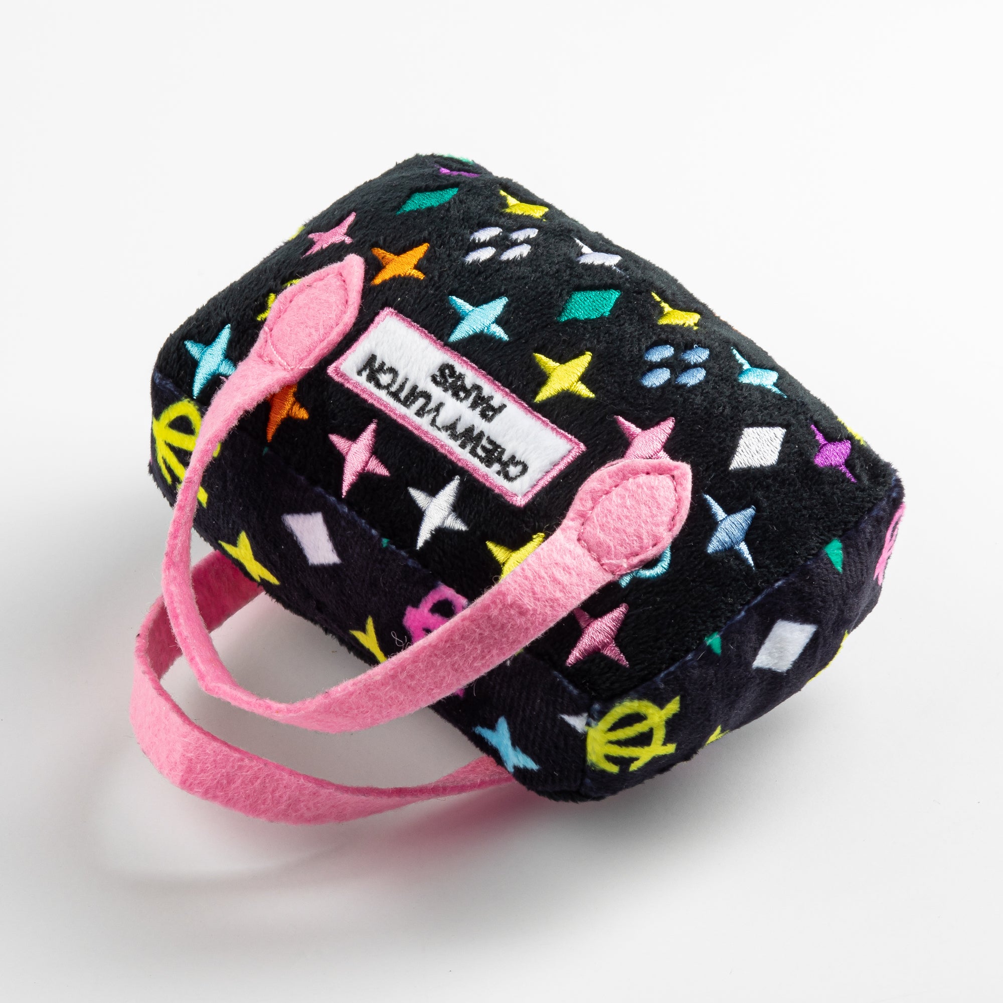 Black Monogram Chewy Vuiton Handbag by Haute Diggity Dog - Image 9