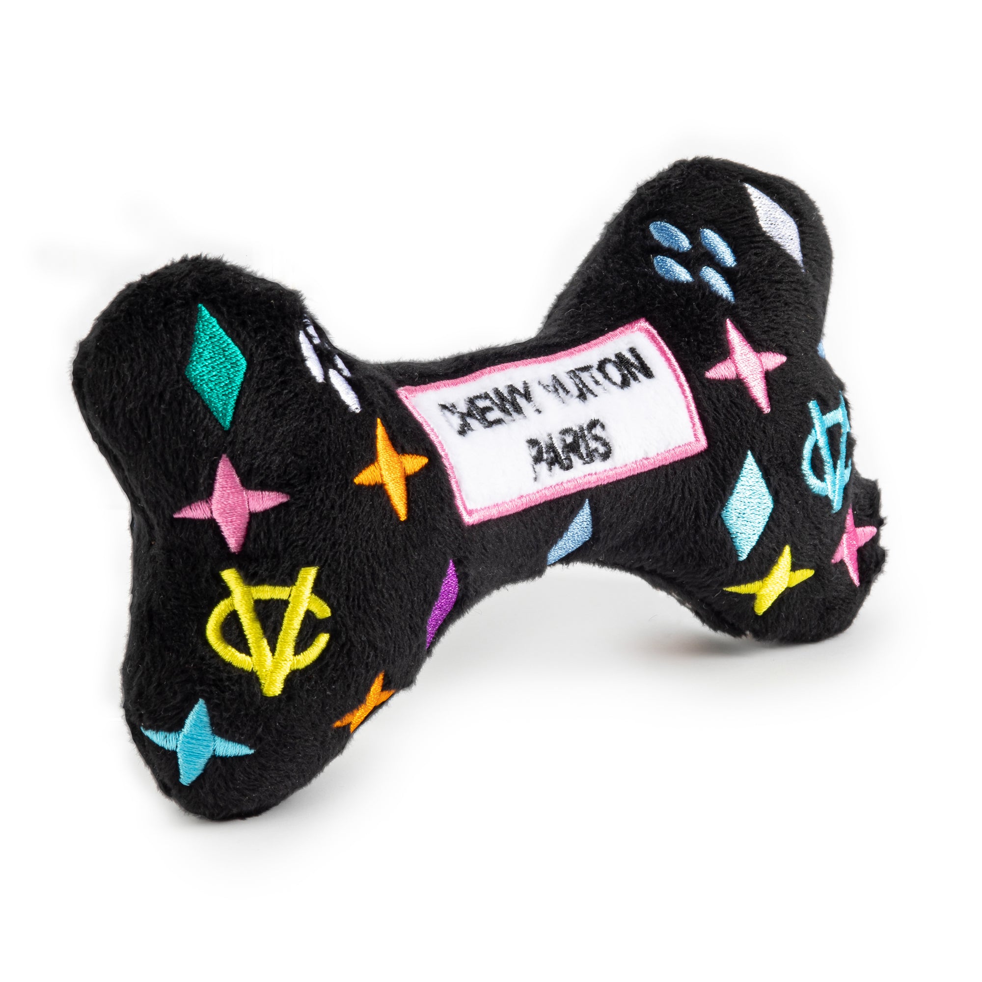 Black Monogram Chewy Vuiton Bone by Haute Diggity Dog - Image 4