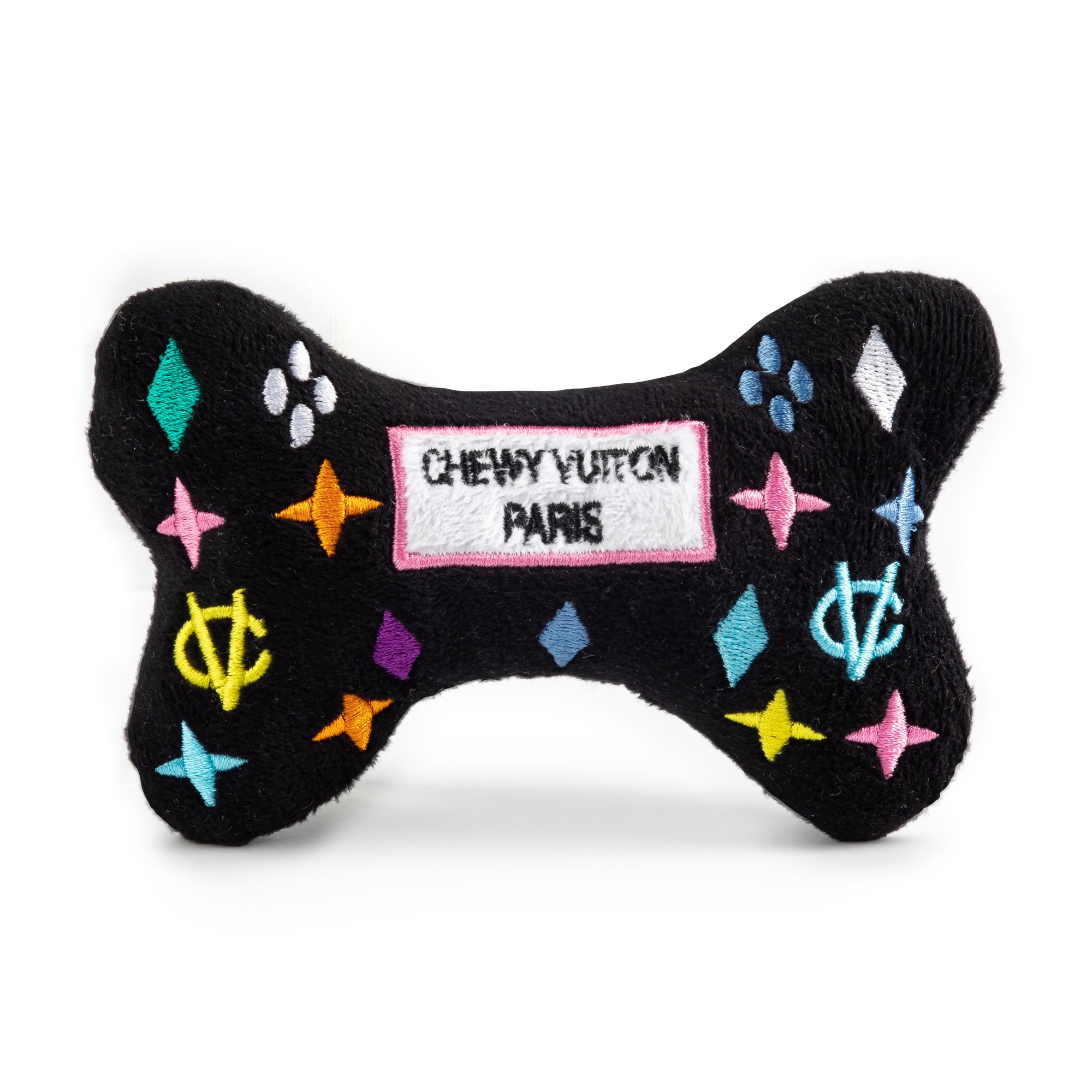 Black Monogram Chewy Vuiton Bone by Haute Diggity Dog - Image 3
