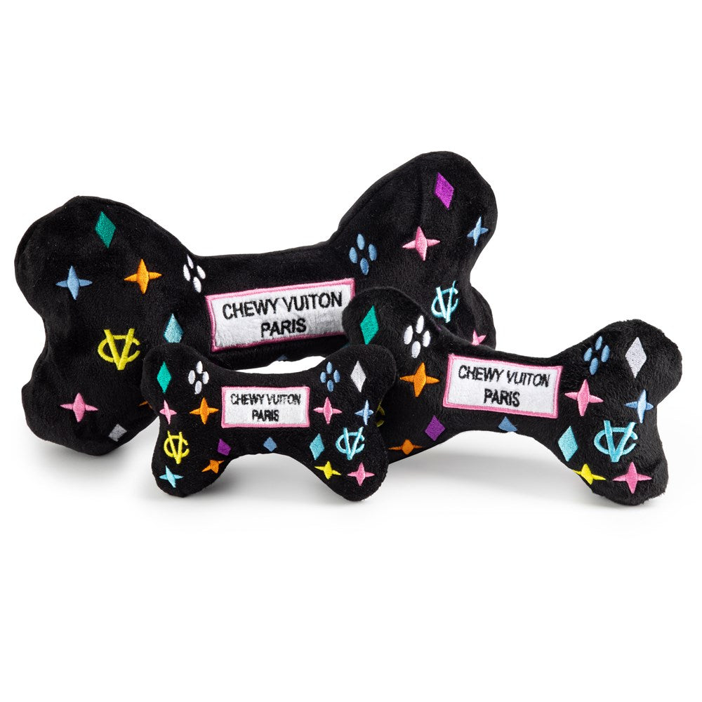 Black Monogram Chewy Vuiton Bone by Haute Diggity Dog - Image 2