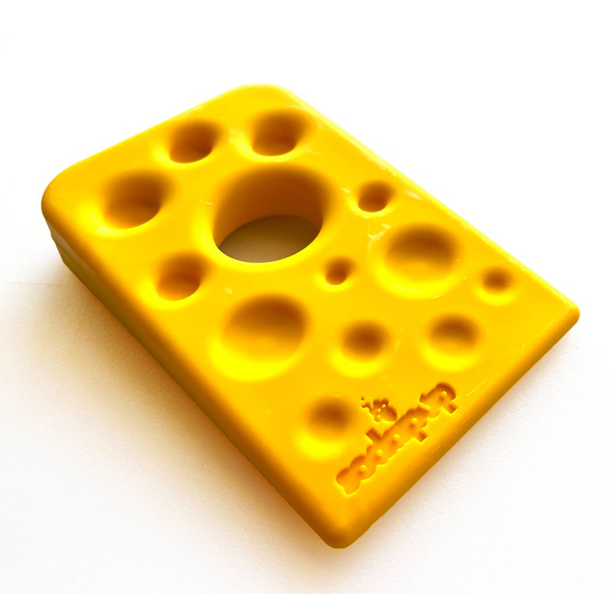 SodaPup Swiss Cheese Wedge Nylon Dog Chew Toy Aggressive Chewers |