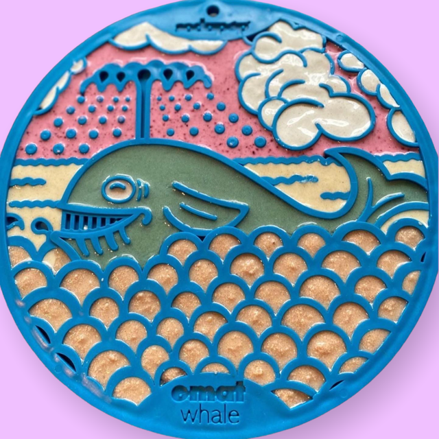 SodaPup Whale eMat Enrichment Lick Mat Dogs Cats Suction Cups | Design USA Made