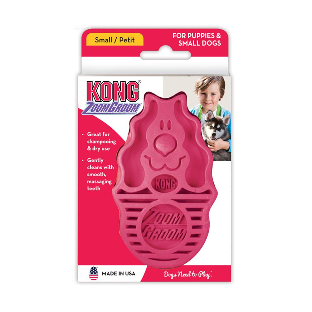 KONG Zoomgroom Raspberry - Image 5