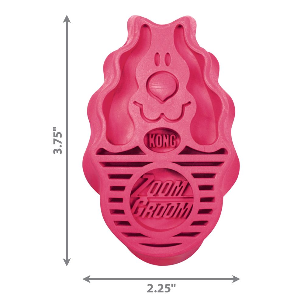 KONG Zoomgroom Raspberry - Image 6