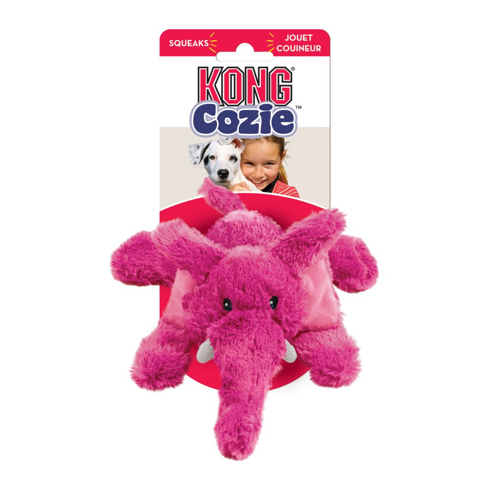 KONG Cozie Elmer Elephant - Image 2