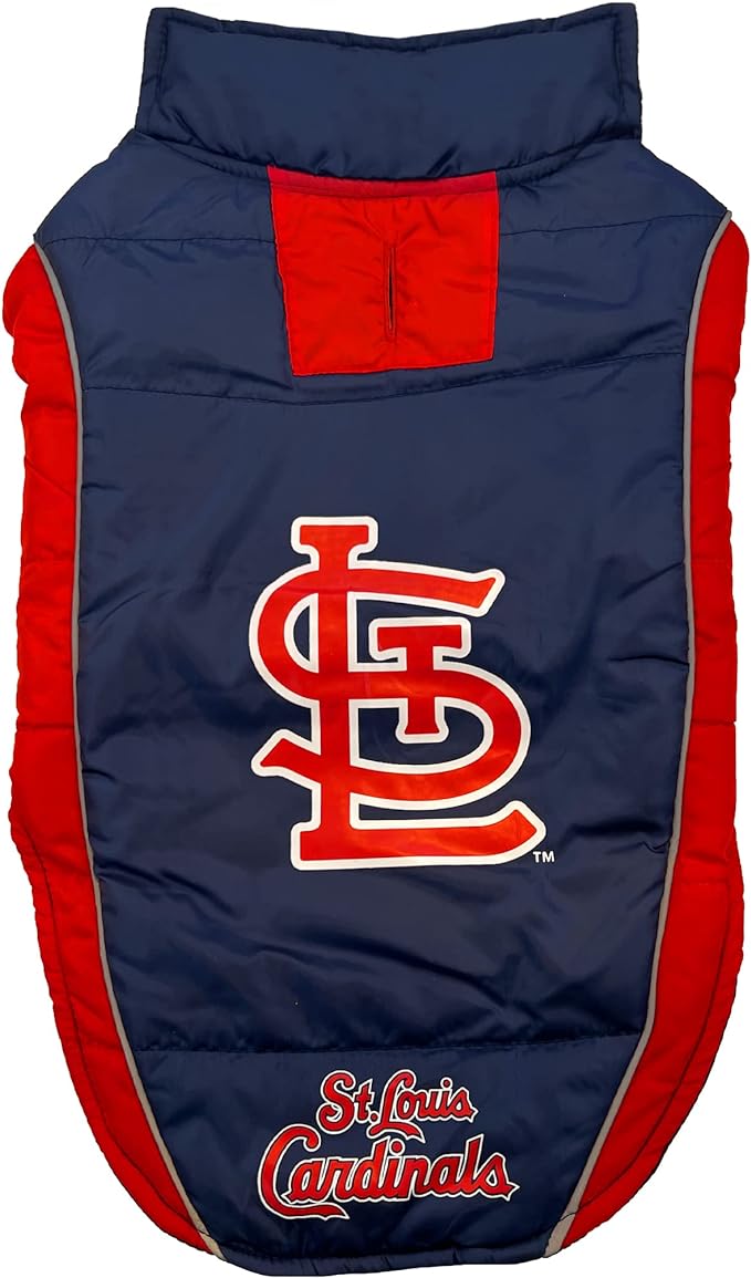 ST LOUIS CARDINALS PUFFER VEST