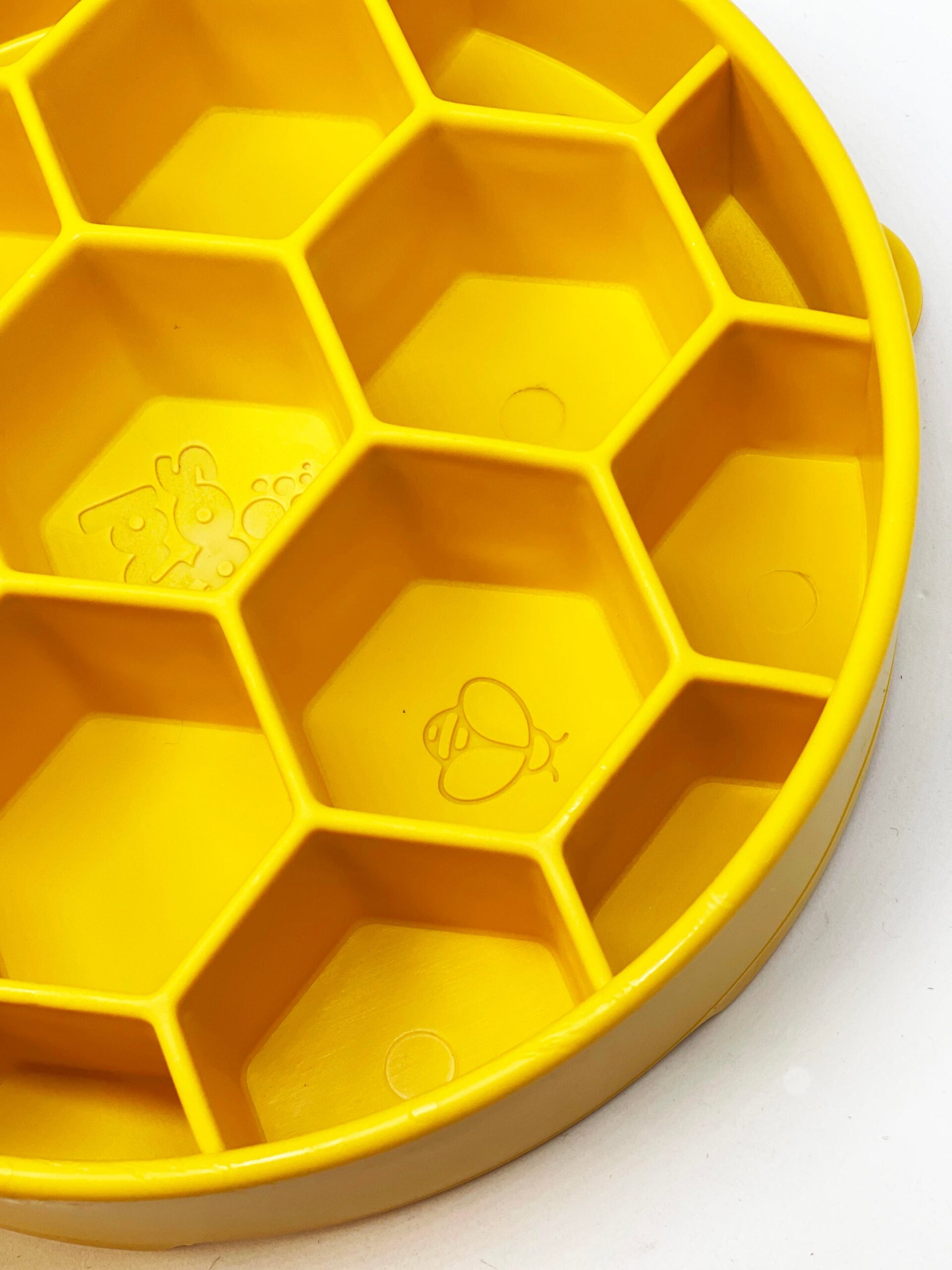 SodaPup Honeycomb eBowl Deep Slow Feeder Dog Bowl Enrichment | USA Made