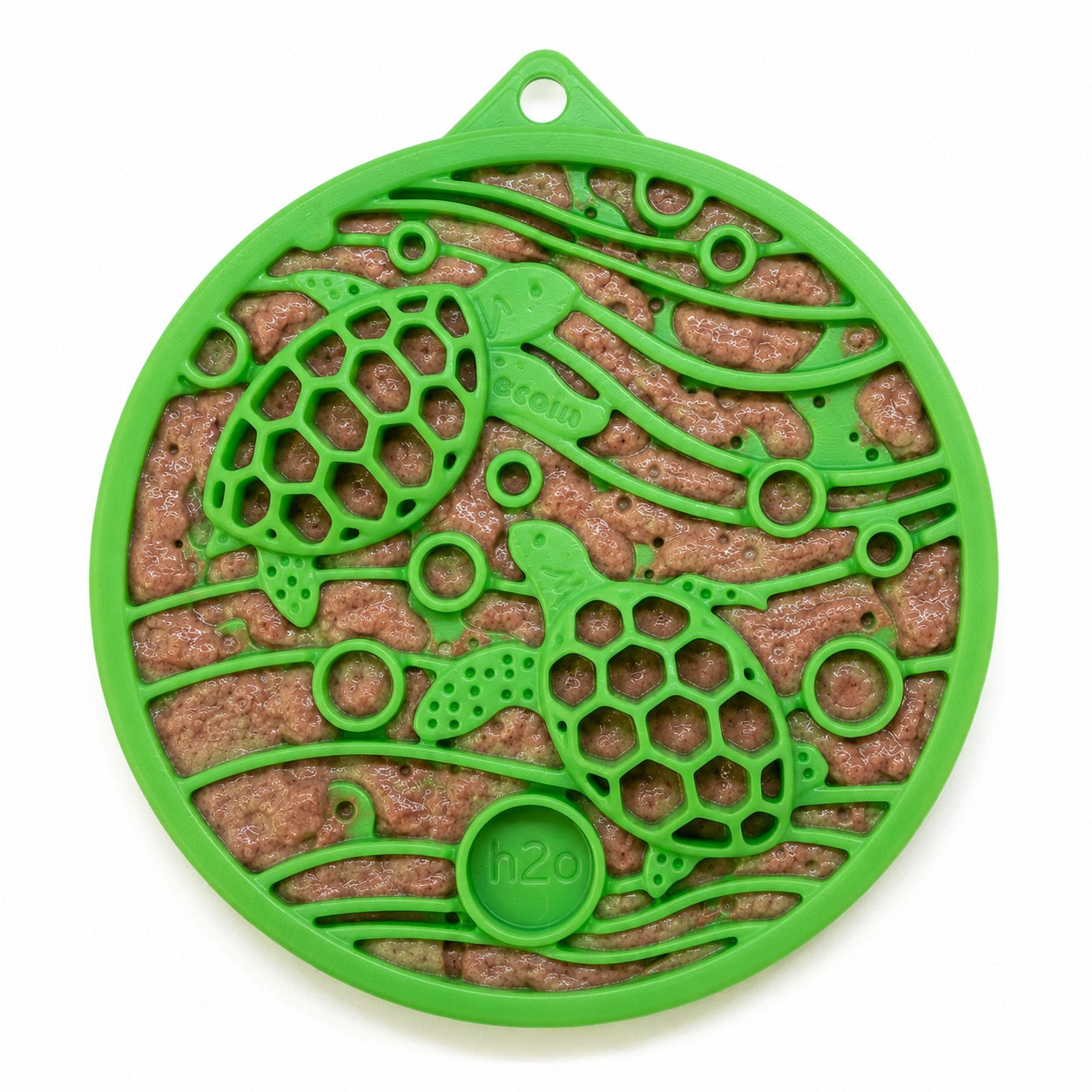 SodaPup Water Nylon eCoin Durable Enrichment Snacking Coin Dogs | USA-Made Lick Mat Alternative