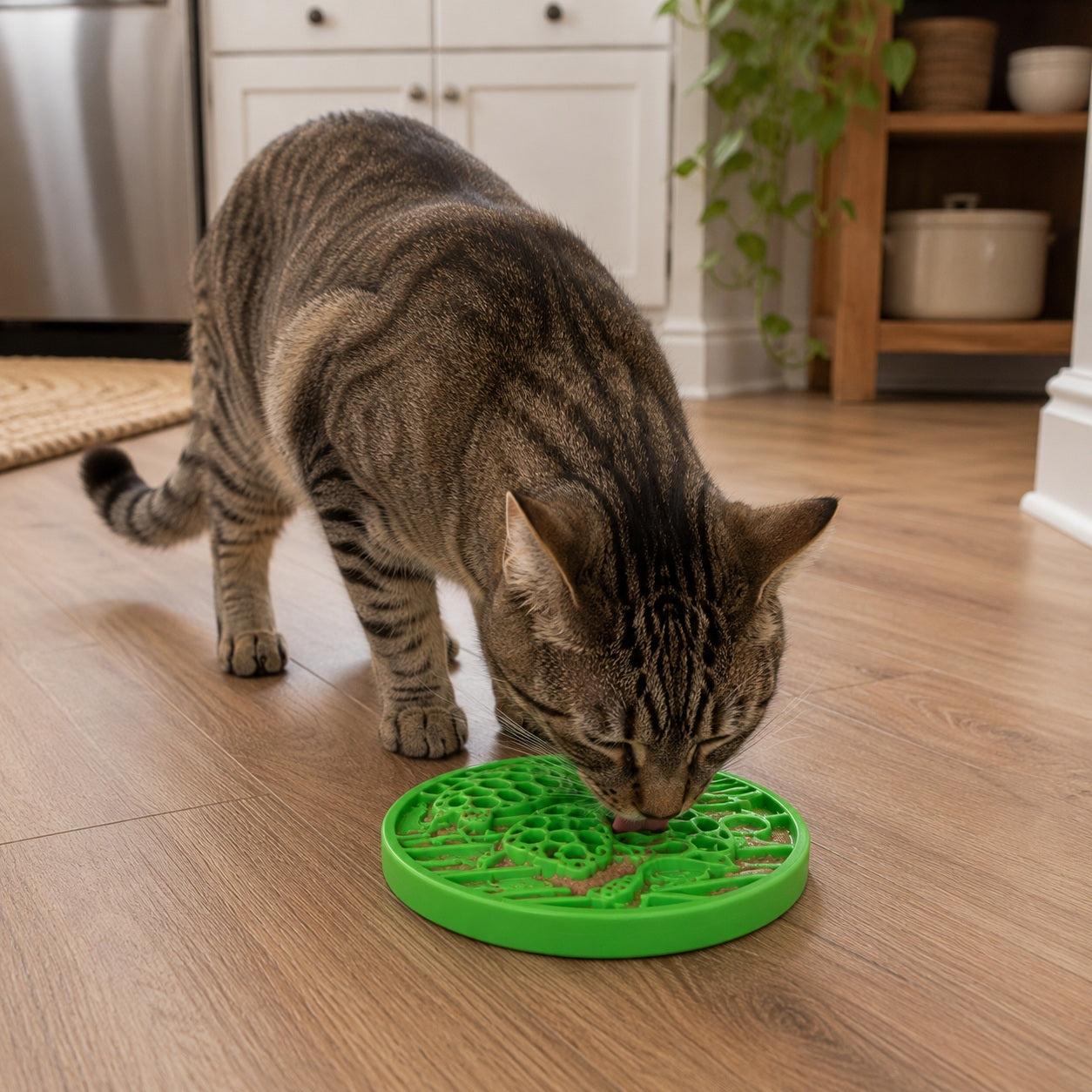 SodaPup Water Nylon eCoin Durable Enrichment Snacking Coin Dogs | USA-Made Lick Mat Alternative