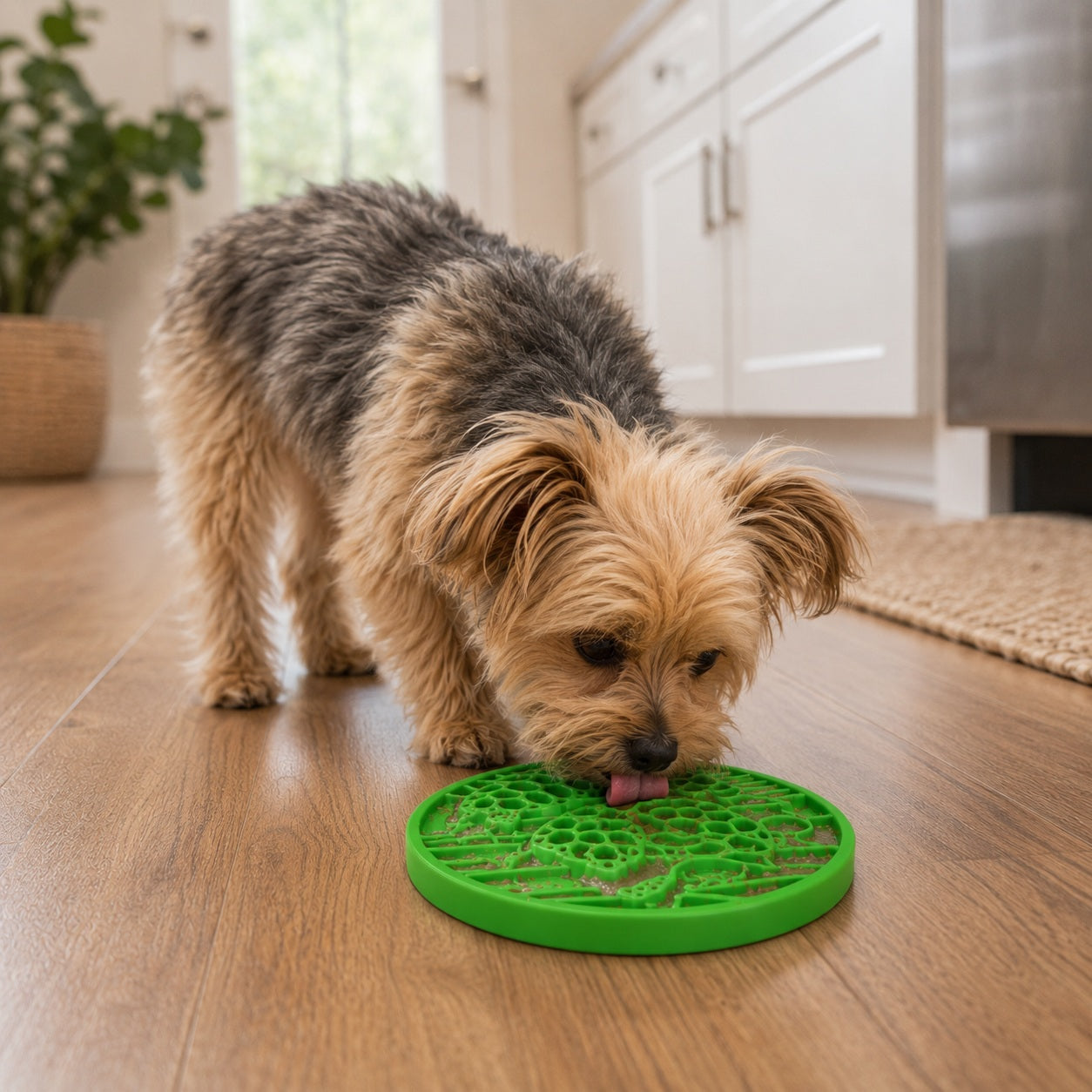 SodaPup Water Nylon eCoin Durable Enrichment Snacking Coin Dogs | USA-Made Lick Mat Alternative