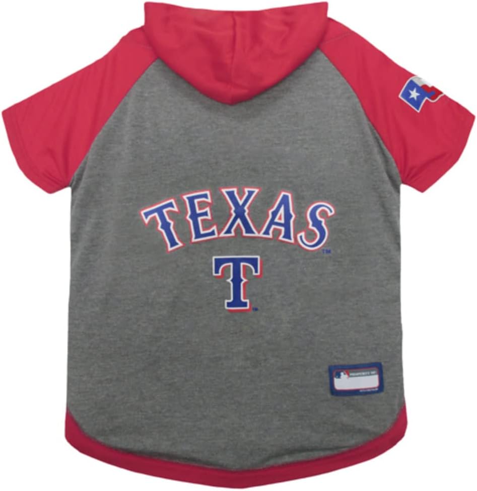 TEXAS RANGERS HOODIE TEE SHIRT - Image 2