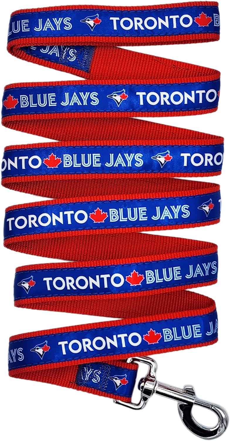 TORONTO BLUE JAYS SATIN PET LEASH