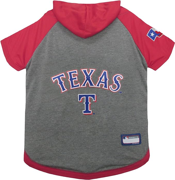 TEXAS RANGERS HOODIE TEE SHIRT