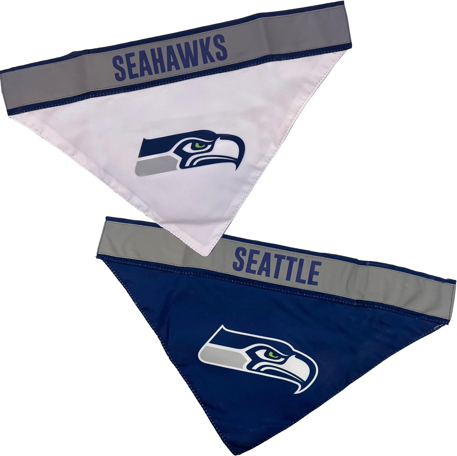 Seattle Seahawks Reflective Reversible Bandana - Image 2
