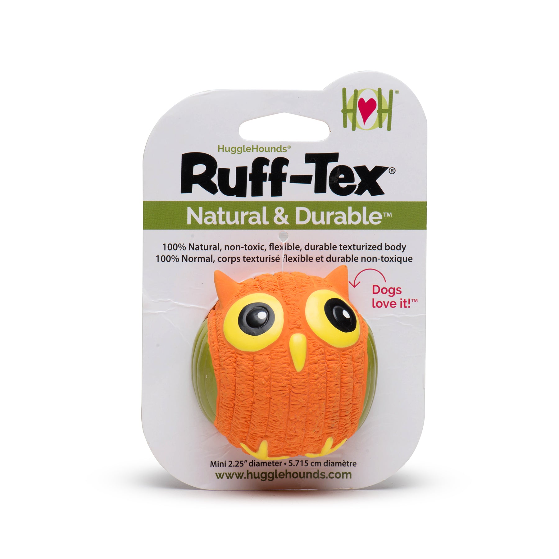 Image of Poppy the Owl in HuggleGroups packaging.