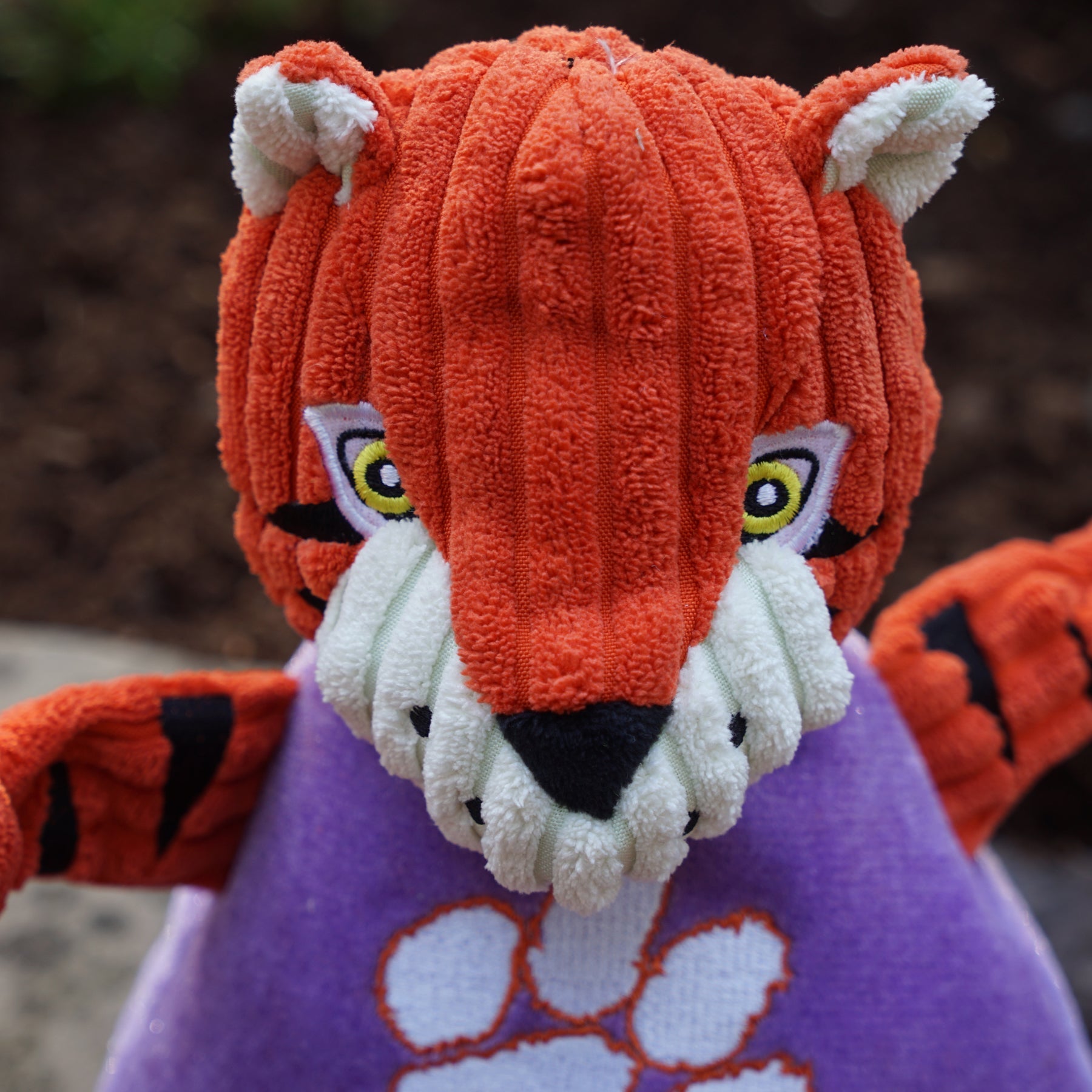 Clemson University, The Tiger Knottie® Plush Dog Toy - Image 5