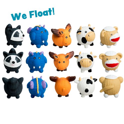 Assorted Bucket of Ruff-Tex® Balls Dog Toys, Small (10pk)