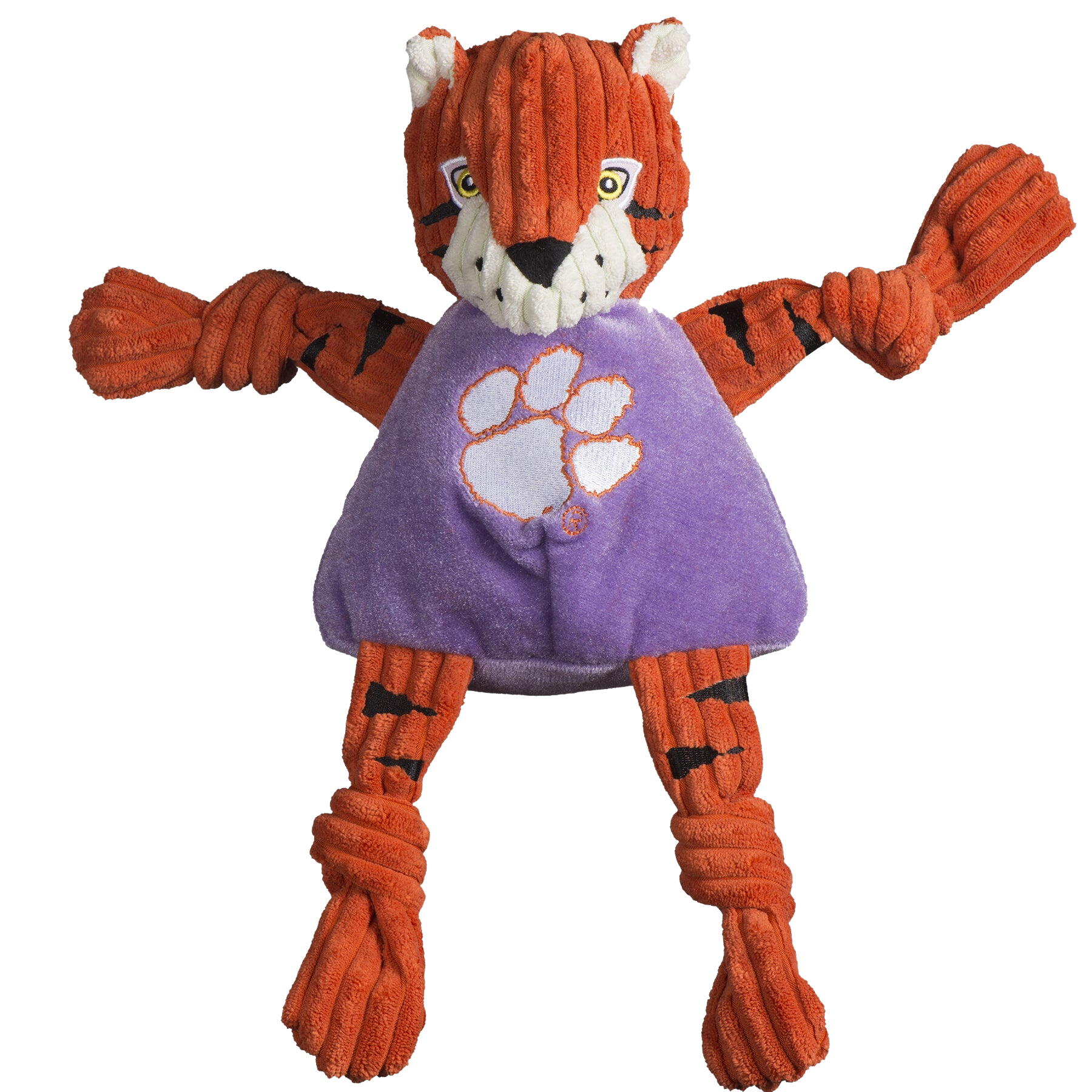 Clemson University, The Tiger Knottie® Plush Dog Toy