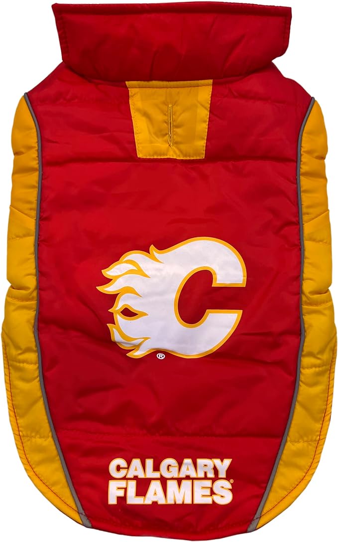 CALGARY FLAMES PUFFER VEST