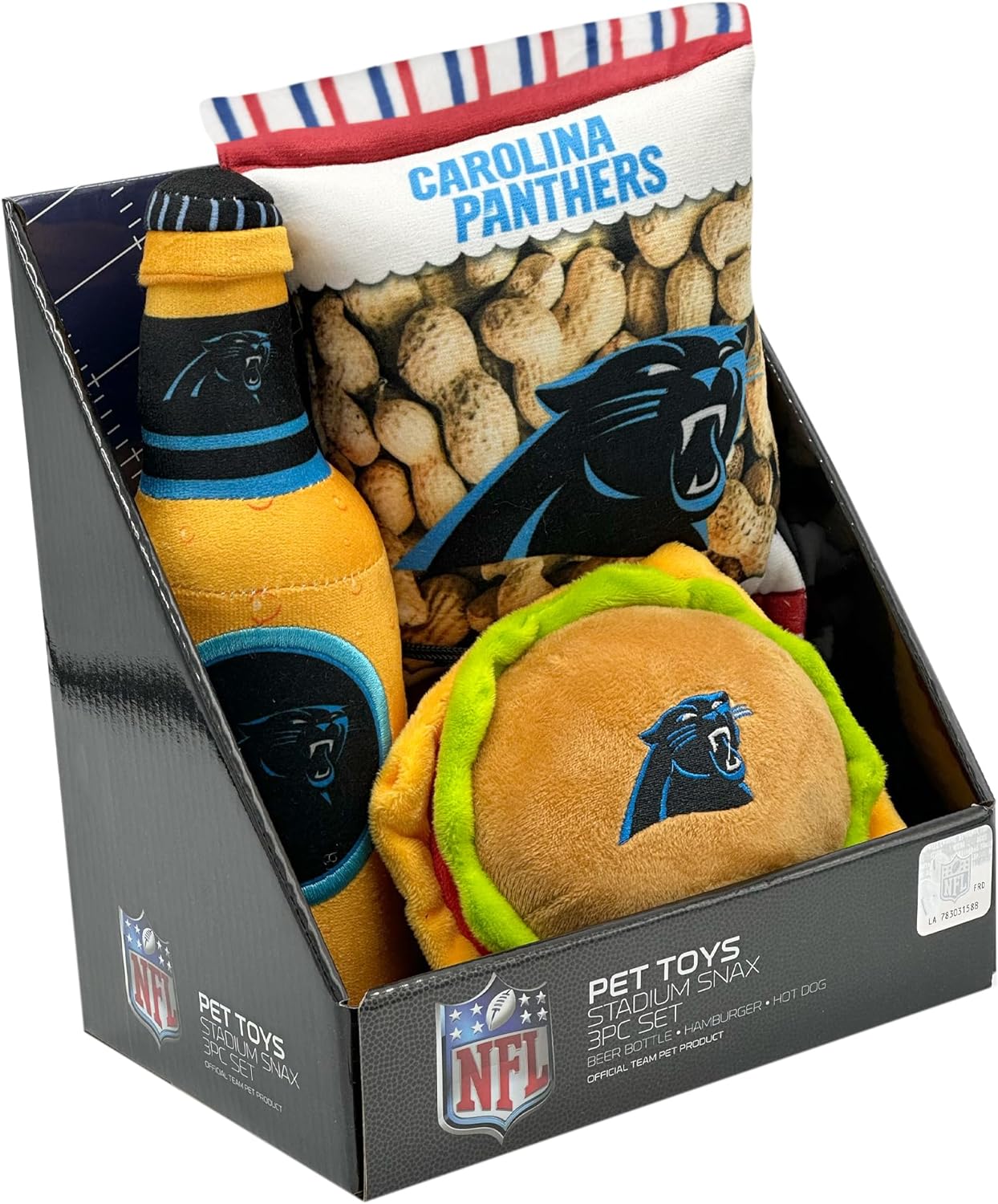 CAROLINA PANTHERS STADIUM SNAX BOXSET - **THIS PRODUCT WILL SHIP FROM CA**