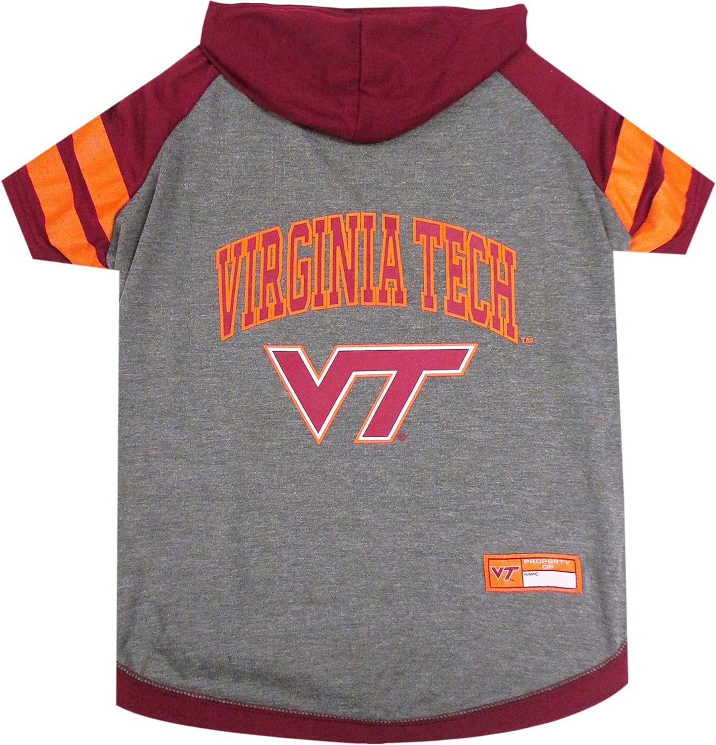 VIRGINIA TECH HOODIE TEE SHIRT