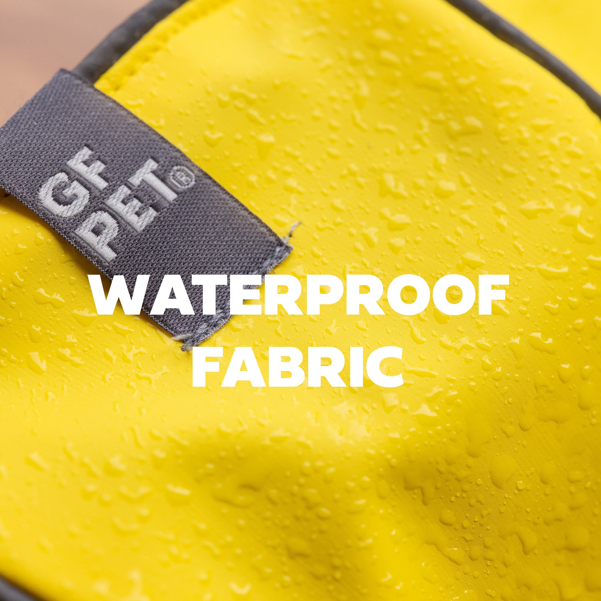 Reversible Elasto-Fit Raincoat - Yellow/Blue - Image 9