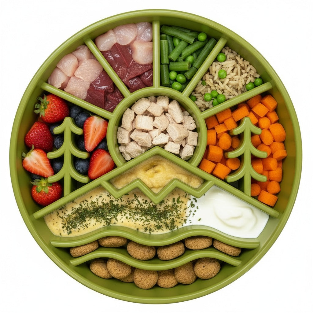 SodaPup Great Outdoors eBowl Slow Feeder Dog Bowl & Enrichment | USA Made
