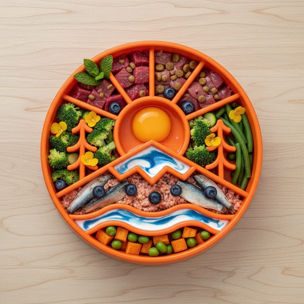 SodaPup Great Outdoors eBowl Slow Feeder Dog Bowl & Enrichment | USA Made