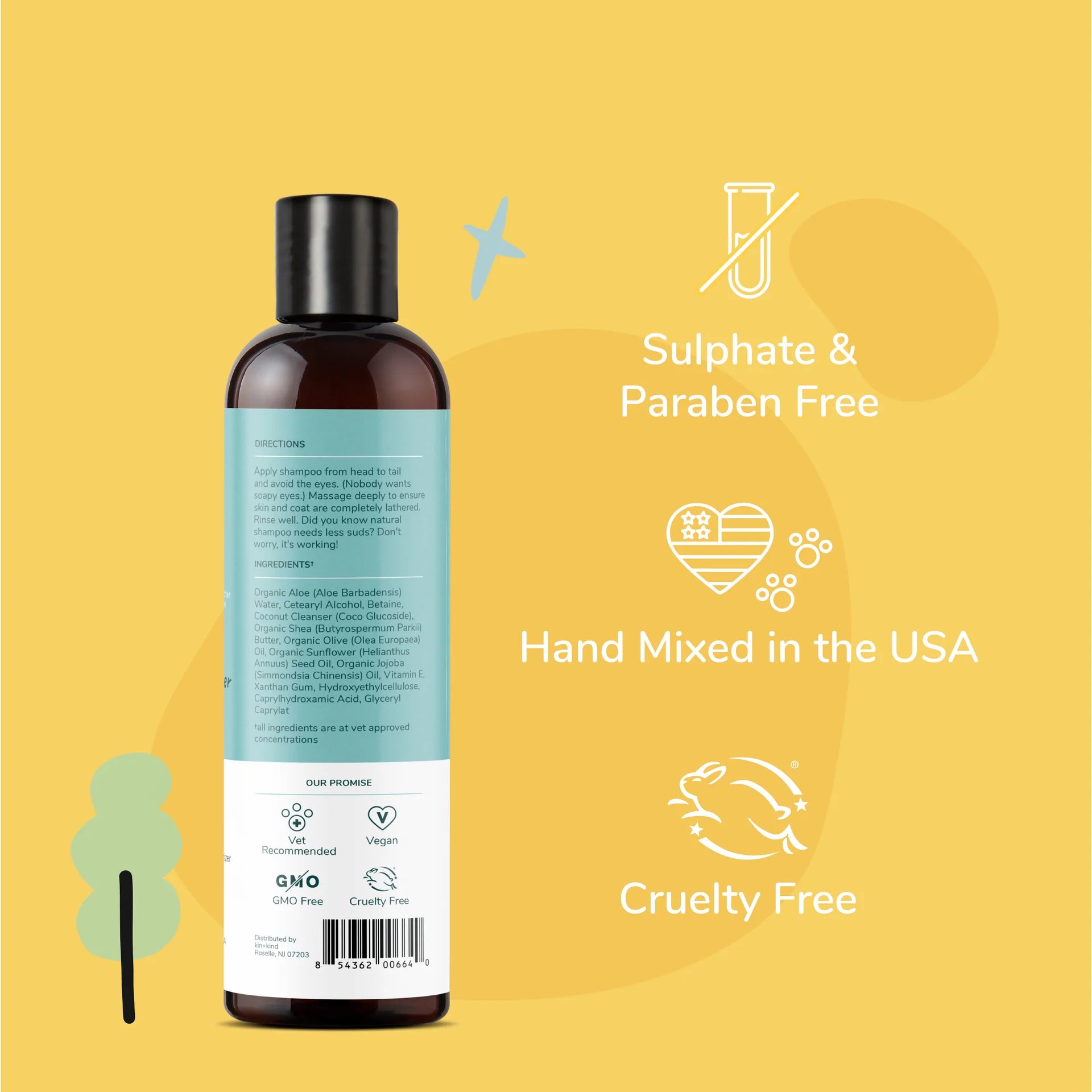 Kin+Kid Conditioner Moisturizer 12oz. Unscented - Image 4