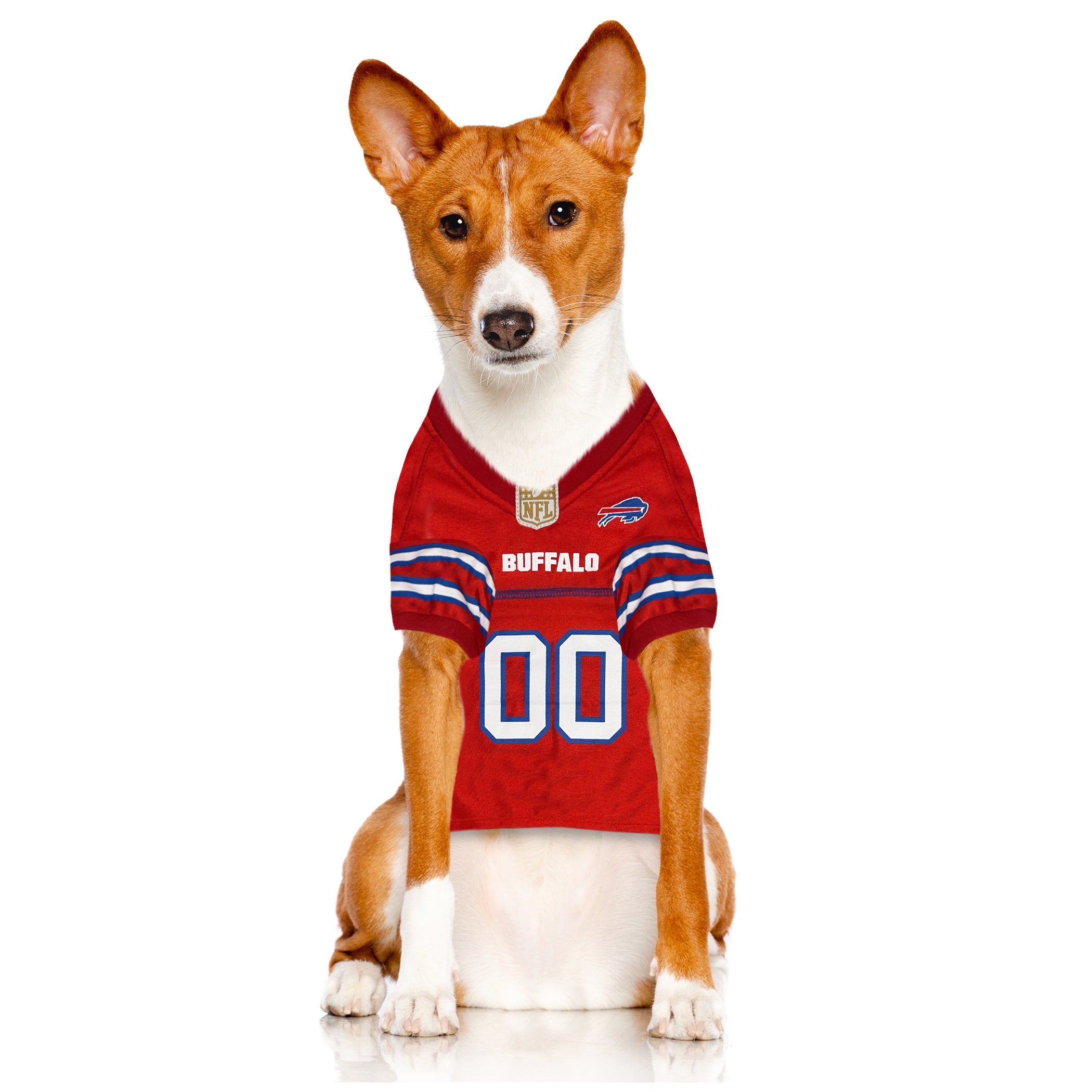 Buffalo Bills Color Rush Pet Jersey - Image 3