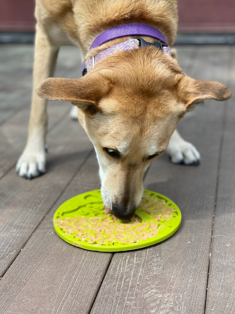 SodaPup Tree Life eMat Enrichment Lick Mat Dogs Cats Suction Cups | Design USA Made