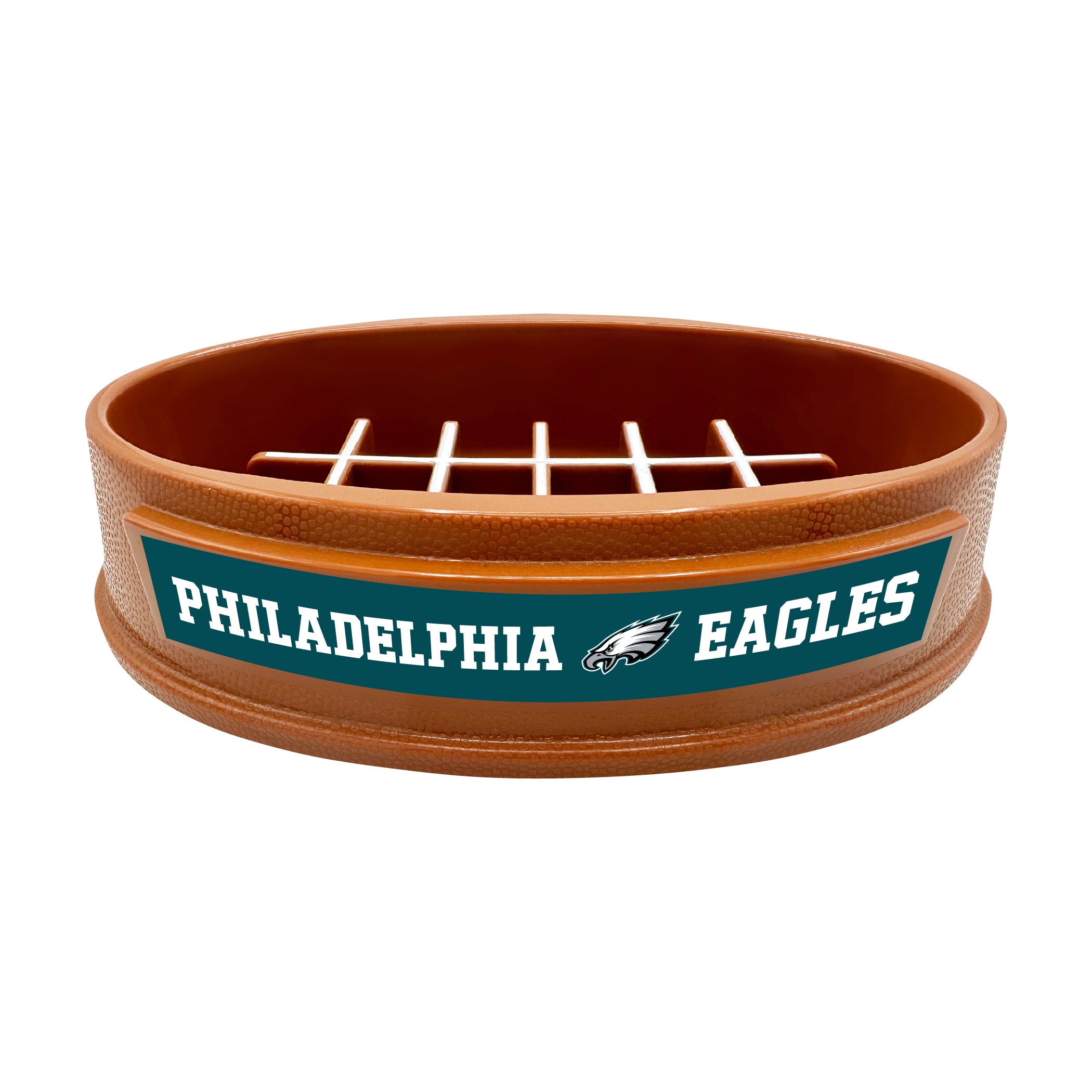 NFL Philadelphia Eagles Football Slow Feeder Bowl - Image 2