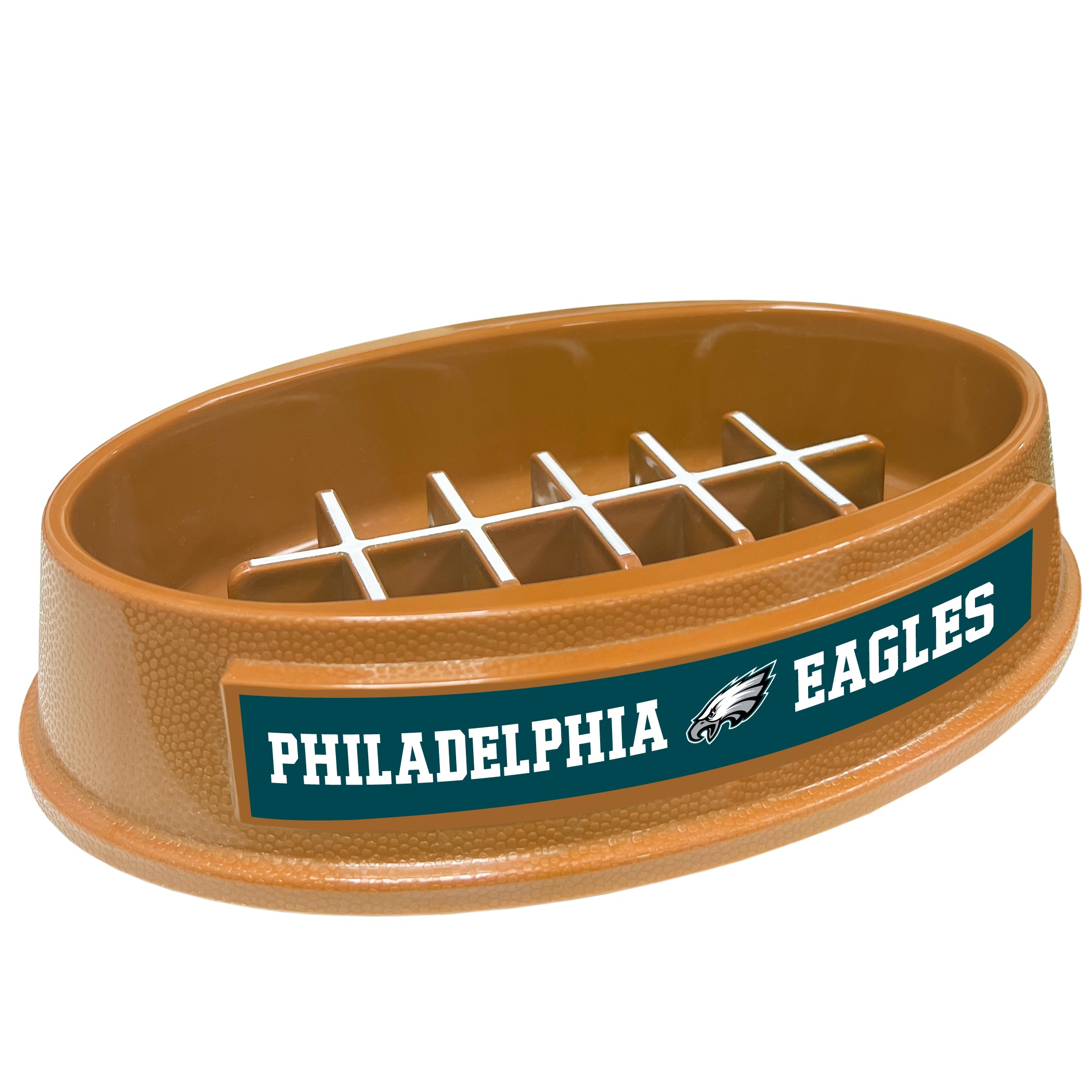 NFL Philadelphia Eagles Football Slow Feeder Bowl