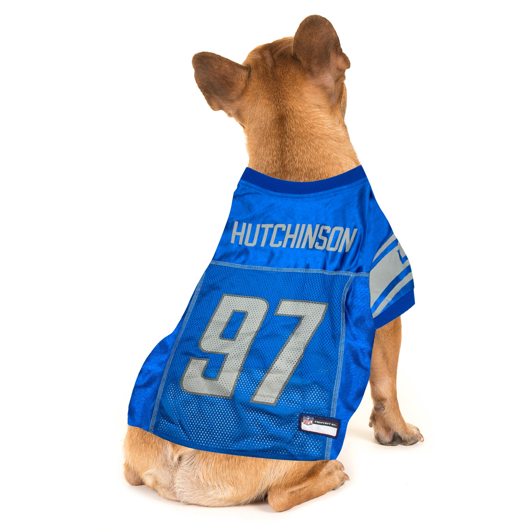 Adian Hutchinsons Detroit Lions Mesh NFL Jerseys - Image 2