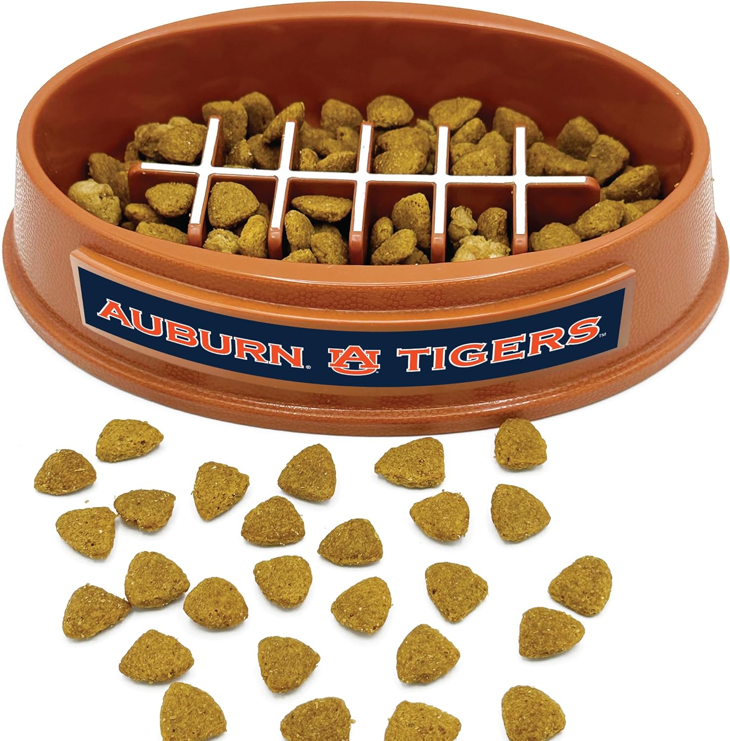 Auburn Football Slow Feeder Bowl