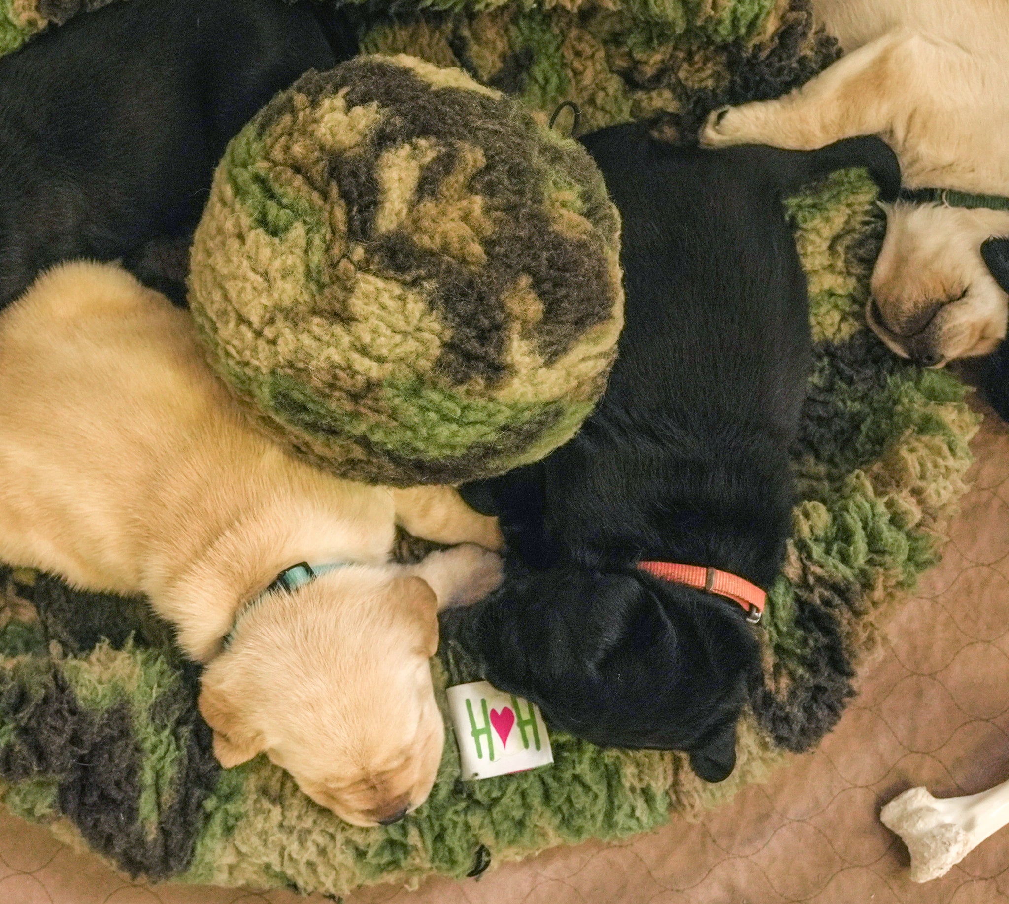 HuggleCause, Warrior Canine Connection, Camo HuggleFleece® Ball - Image 7