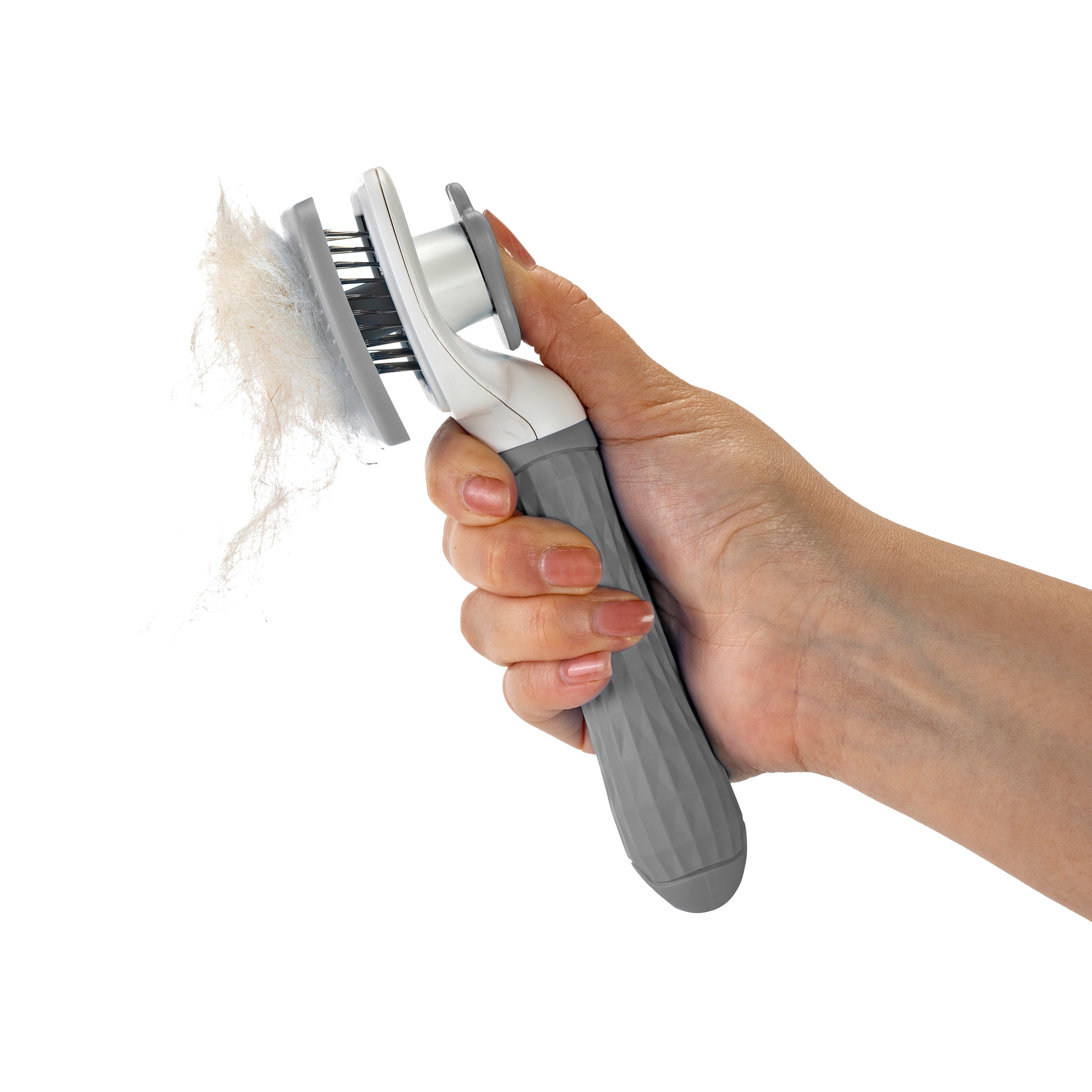 Nice Paws Self Cleaning Pet Slicker Grooming Brush
