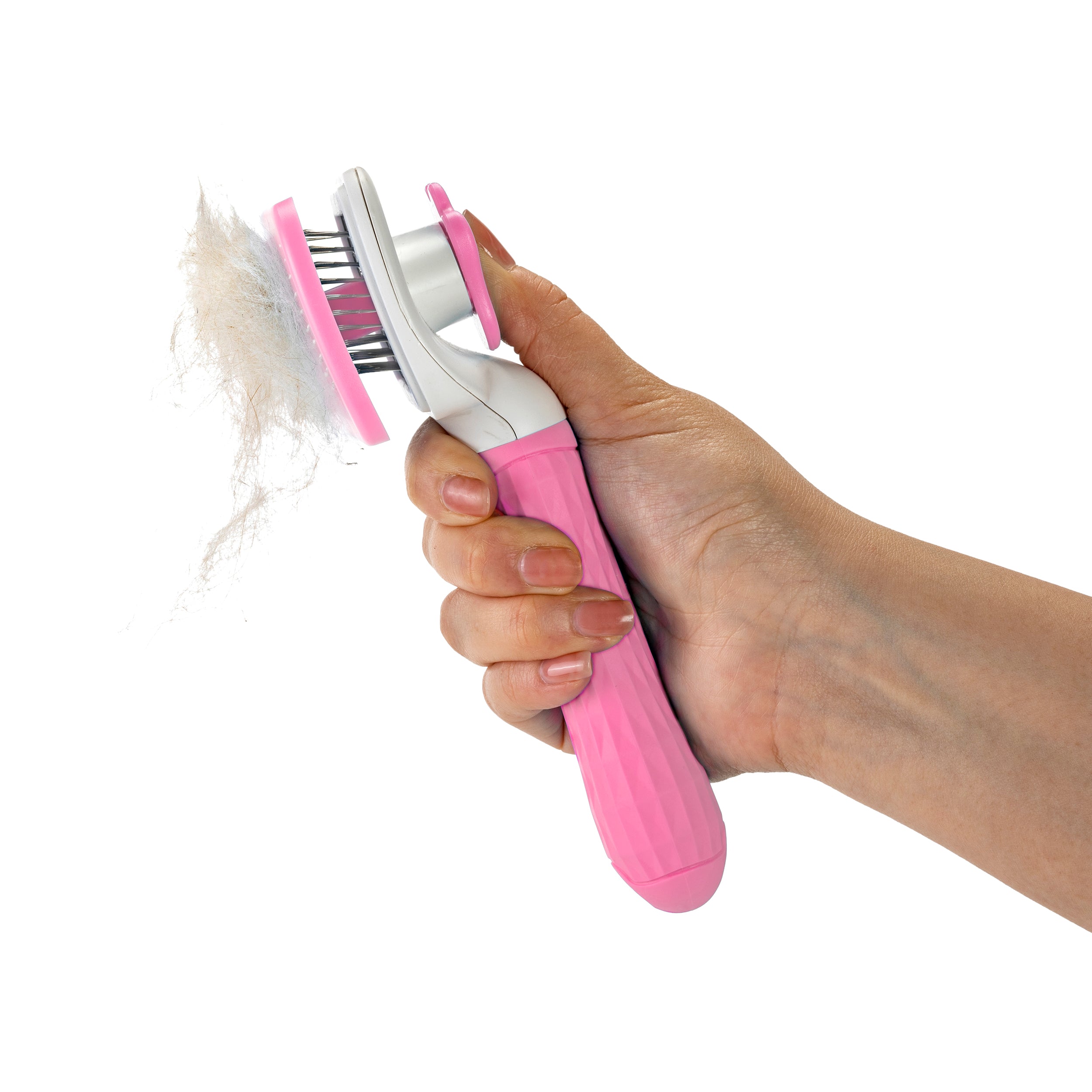 Nice Paws Self Cleaning Pet Slicker Grooming Brush - Image 9