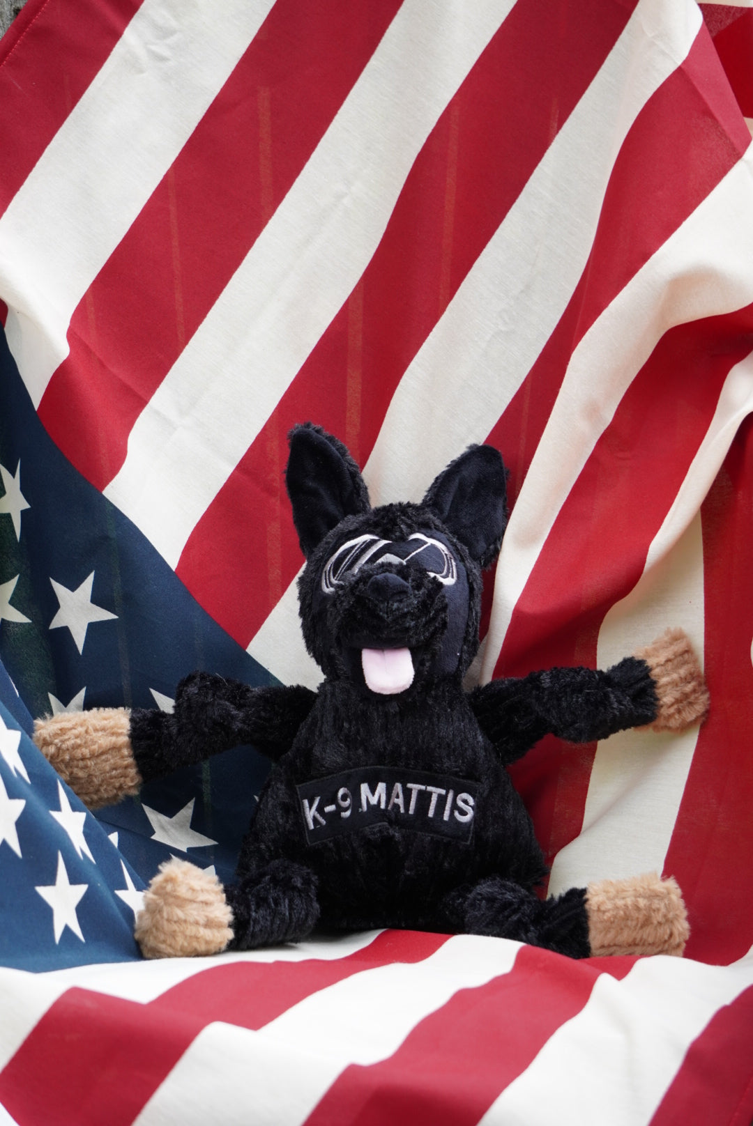 HuggleCause, Project K-9 Hero, Mattis Knottie®, Plush Dog Toy - Image 2