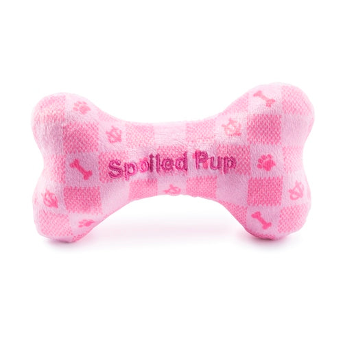 Pink Checker Chewy Vuiton Bone by Haute Diggity Dog - Image 5