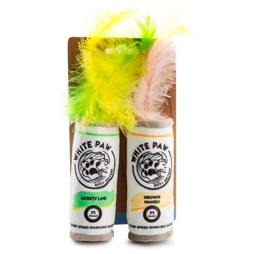 White Paw (Mango & Lime) Organic Catnip Toys by Haute Diggity Dog + Kitty